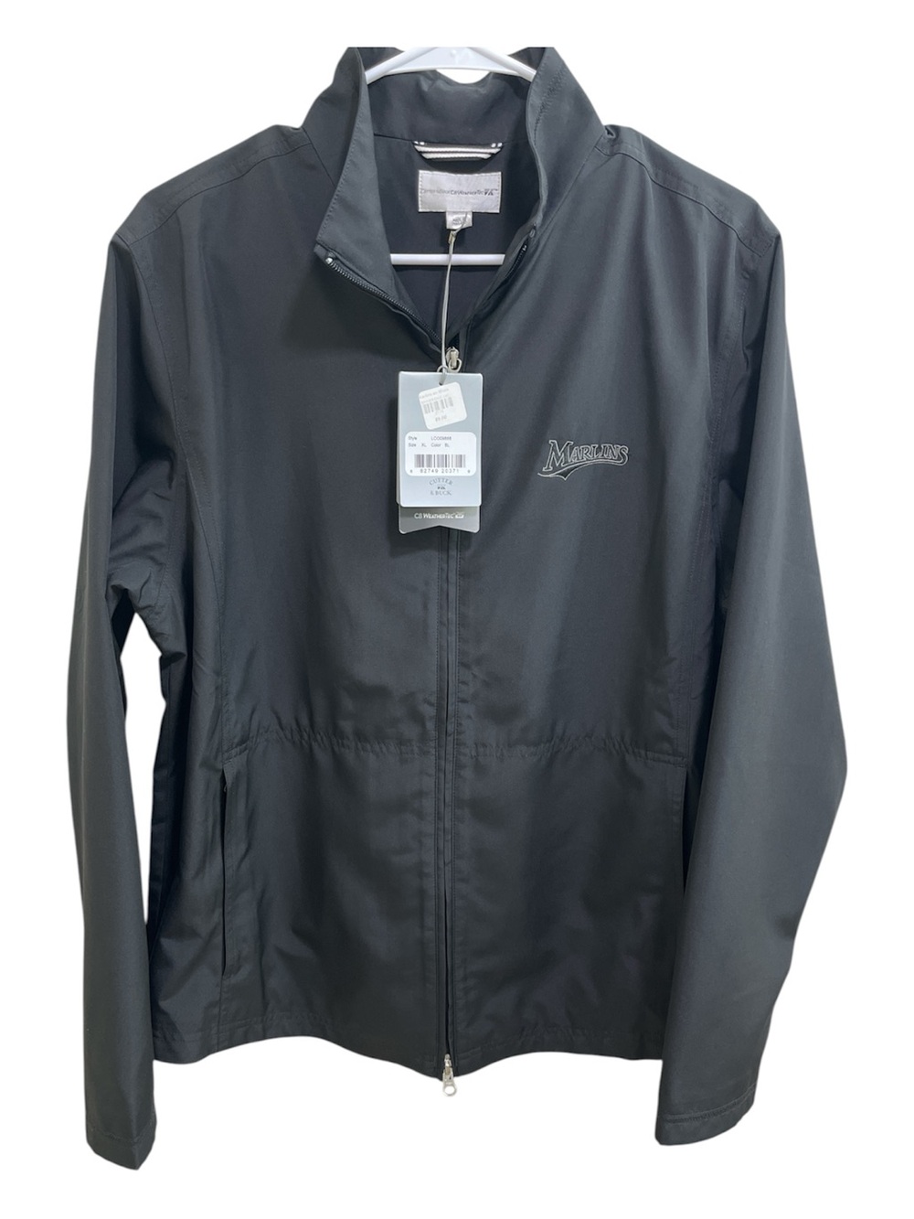 NWT Cutter & Buck Women’s Miami Marlins WeatherTec Jacket - XL - MSRP $89